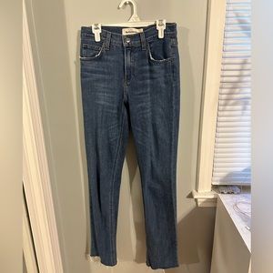 Reformation straight leg jeans